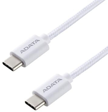 ADATA USB-C auf USB-C Kabel 1m USB 2.0 100W weiß (CACC-100PN-WH), Bild 2