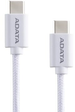 ADATA USB-C auf USB-C Kabel 1m USB 2.0 100W weiß (CACC-100PN-WH), Bild 3