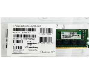 HPE 32GB DDR4 2400MHz Registered DIMM 288-pin (805351-B21) ab 208