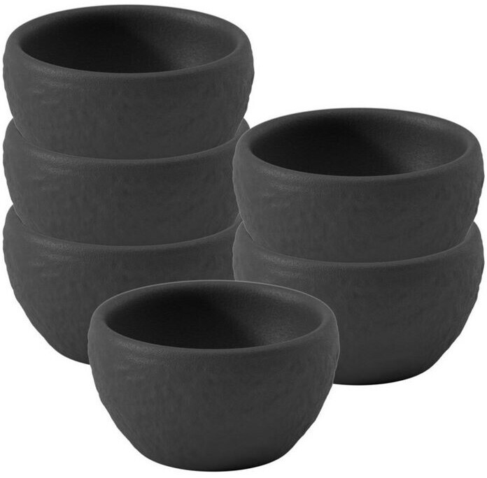 Villeroy & Boch Manufacture Rock Eierbecher 6er-Set, schwarz, Porzellan ab 69,99 € (Oktober 2026)