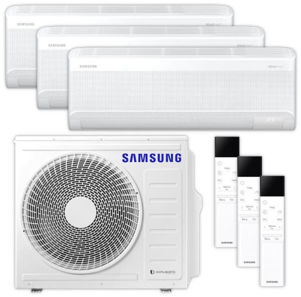 Samsung WindFree Comfort 2 x AR60F09C1AWNEU + AR60F12C1AWNEU + AJ068TXJ3KG/EU NASA