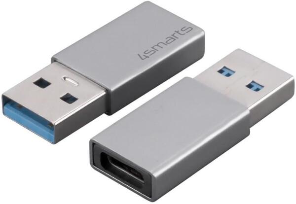 4smarts Passiver Adapter USB-A 3.0 auf USB-C, 2er-Set (540275)