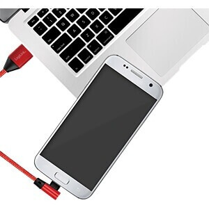LogiLink USB-A auf Micro-USB Kabel 0,3m 15W rot (CU0149), Bild 3