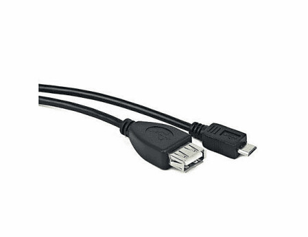 Lanberg Micro-USB (M) auf USB-A (F) 2.0 OTG Kabel 0,15m, Bild 5