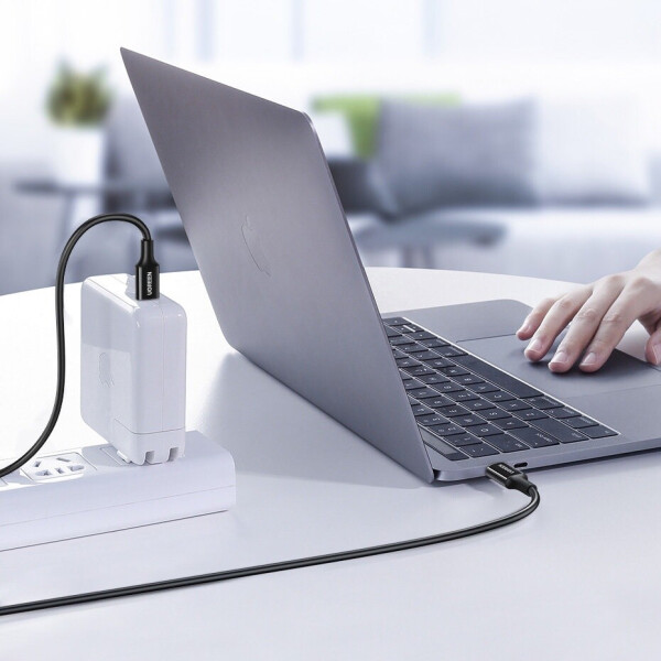 Ugreen US300 USB-C auf USB-C Kabel 2.0, 5A, 1m, weiß (US300), Bild 3