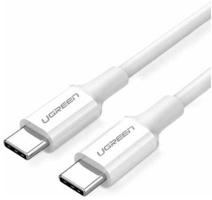 Ugreen US300 USB-C auf USB-C Kabel 2.0, 5A, 1m, weiß (US300), Bild 5