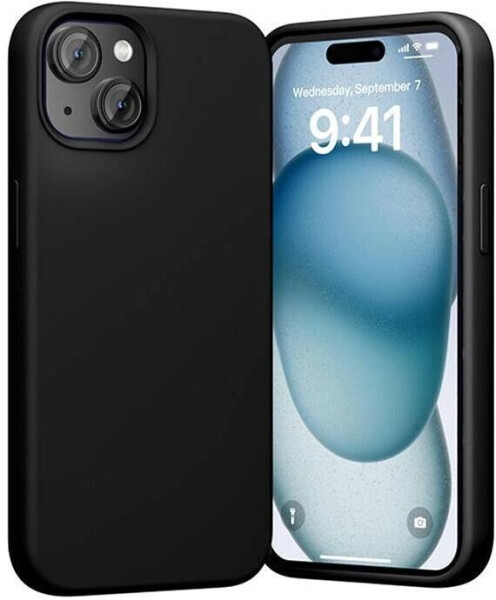 Vention Silikonhülle für iPhone 15 Plus, schwarz, MagSafe (KUFB0-20), Bild 4