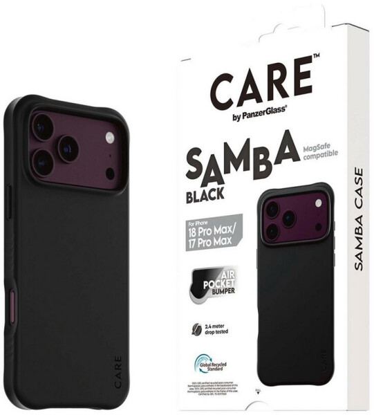 PanzerGlass Samba Case iPhone 17/18 Pro Max schwarz MagSafe (CR84044), Bild 12