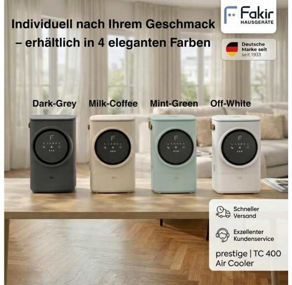 Fakir TC 400 Luftkühler dark grey, Bild 5