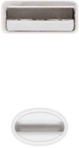 Nanocable Lightning auf USB 2.0 Kabel, Stecker/Stecker, 1m, weiß (10.10.0401), Bild 2