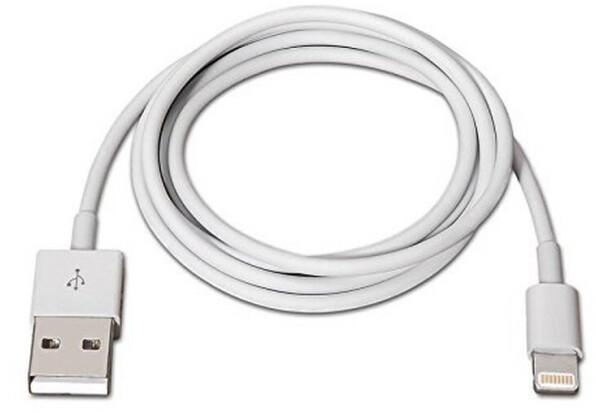 Nanocable Lightning auf USB 2.0 Kabel, Stecker/Stecker, 1m, weiß (10.10.0401), Bild 4