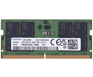 Samsung SO-DIMM 32GB DDR5 2Rx8 5600MHz (M425R4GA3BB0-CWM) ab 589