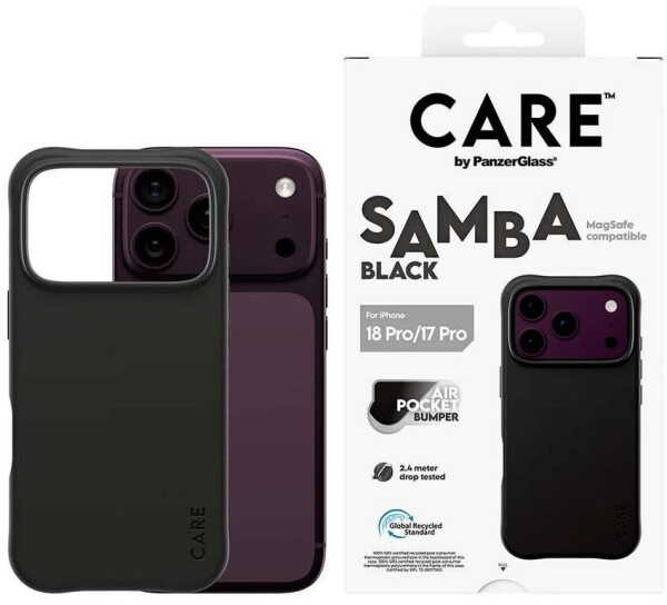 PanzerGlass Samba Case iPhone 17/18 Pro, schwarz, MagSafe (CR30759), Bild 2