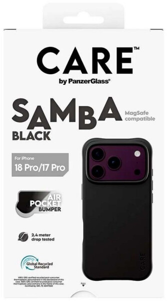 PanzerGlass Samba Case iPhone 17/18 Pro, schwarz, MagSafe (CR30759), Bild 3