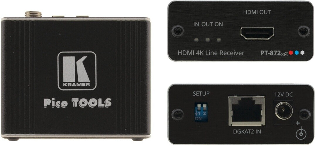 Kramer PT-872XR 4K HDMI PoC-Empfänger DGKat 2.0 (50-8038701190) ab
