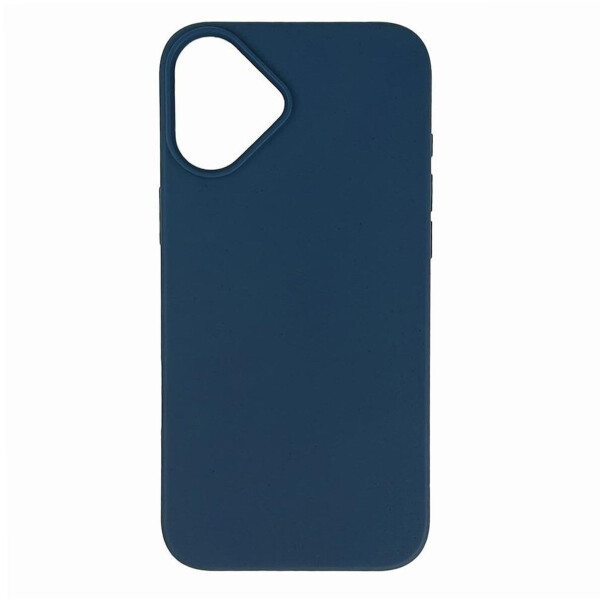 Hurtel Mehrfarbige Weizenkleie-Hülle für iPhone 16, blau