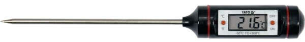 Yato Digitales Thermometer mit Messsonde -50°C bis 300°C (YT-72971), Bild 2