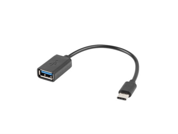 Lanberg AD-OTG-UC-01 Adapter OTG USB-C (Stecker) auf USB-A (Buchse) 2.0, 15cm (S5621460), Bild 3