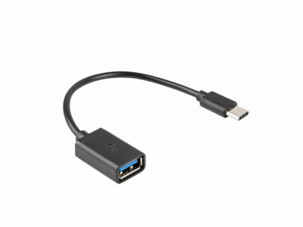 Lanberg AD-OTG-UC-01 Adapter OTG USB-C (Stecker) auf USB-A (Buchse) 2.0, 15cm (S5621460), Bild 5