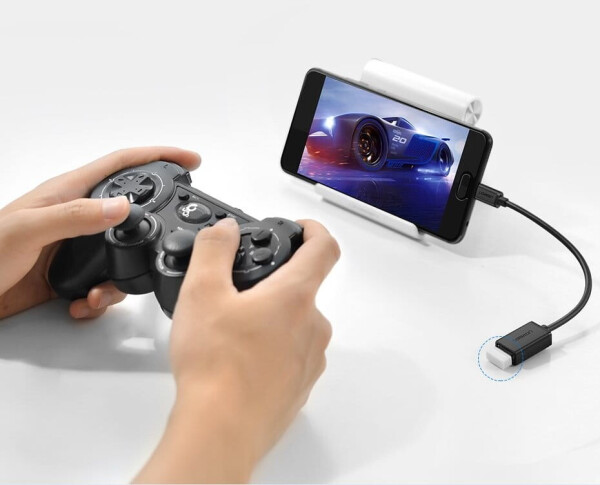 Ugreen USB-C auf USB 3.0 OTG Adapterkabel, schwarz, 0,15m (30701), Bild 4