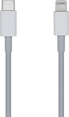 Aisens USB-C auf Lightning Kabel Stecker/Stecker 2m weiß (A102-0443), Bild 4