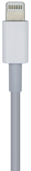 Aisens USB-C auf Lightning Kabel Stecker/Stecker 2m weiß (A102-0443), Bild 5