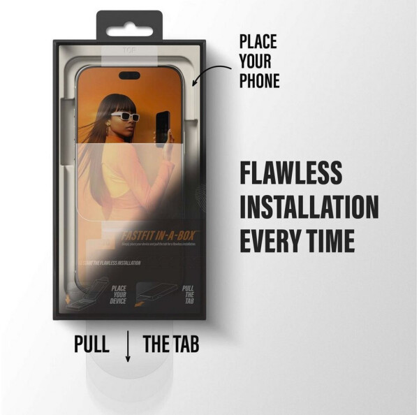 PanzerGlass 2-Way Privacy Displayschutz iPhone 17/18 Pro Max Ultra-Wide FastFit (PG14695), Bild 14