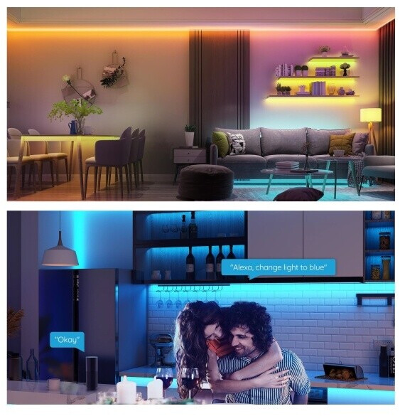 Govee RGB Smart WLAN Bluetooth LED-Streifen 10m (H61103A3) ab 27,80 ...