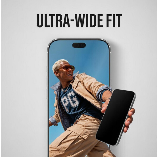 PanzerGlass Displayschutz iPhone 17/18 Pro Max Ultra Wide Fit FastFit (PG36232), Bild 6
