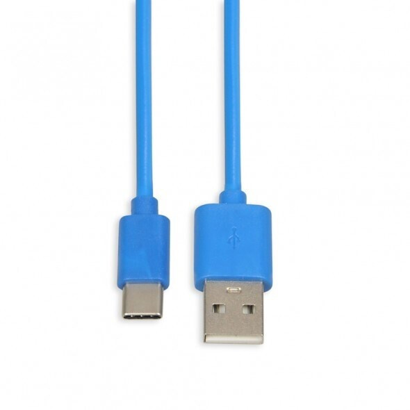 iBOX IKUMTCB USB-A auf USB-C Kabel USB 2.0 1m 3A blau (IKUMTCB), Bild 3