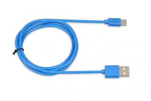 iBOX IKUMTCB USB-A auf USB-C Kabel USB 2.0 1m 3A blau (IKUMTCB), Bild 4