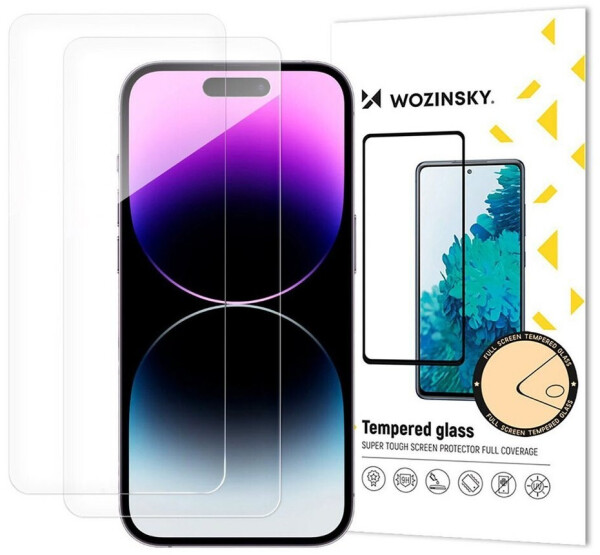 Wozinsky Panzerglas für iPhone 17 Air, 2er-Set