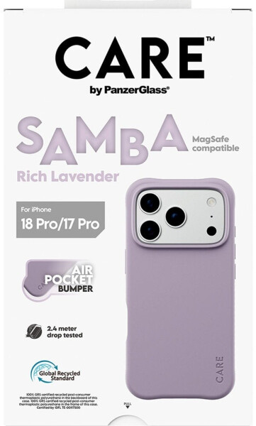 PanzerGlass Samba Case iPhone 17/18 Pro MagSafe Rich Lavender (CR60569), Bild 5
