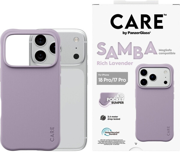 PanzerGlass Samba Case iPhone 17/18 Pro MagSafe Rich Lavender (CR60569), Bild 6