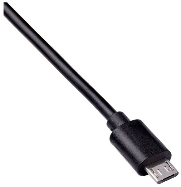 Akyga USB-Kabel USB-A auf Micro-B 1,80m, schwarz (AK-USB-01), Bild 2