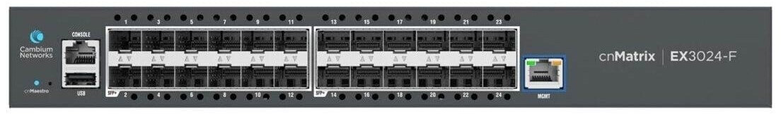 Cambium cnMatrix EX3024F L3 Switch, 24x SFP+ (MXEX3024XFXA00) ab 4287 ...
