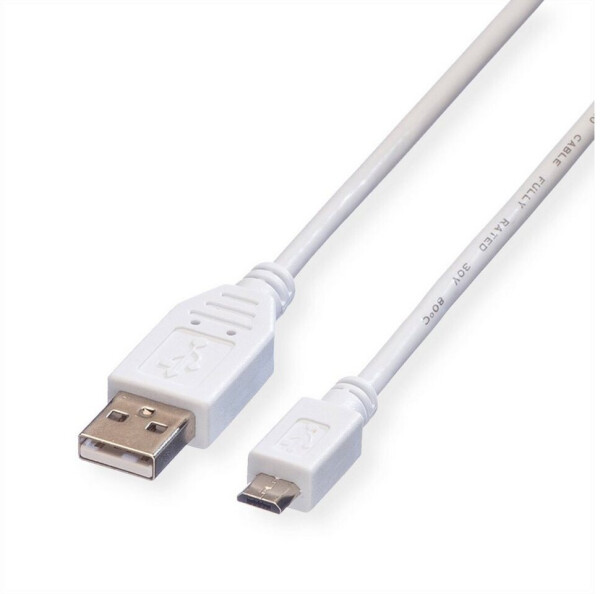 Value USB 2.0 Kabel USB-A (M) auf Micro-USB Typ B (M) (11.99.8751)