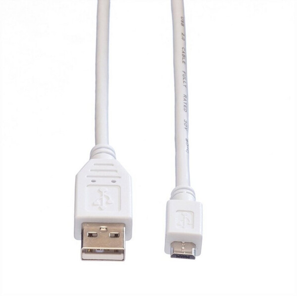 Value USB 2.0 Kabel USB-A (M) auf Micro-USB Typ B (M) (11.99.8751), Bild 2
