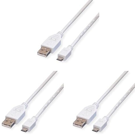 Value USB 2.0 Kabel USB-A (M) auf Micro-USB Typ B (M) (11.99.8751), Bild 5