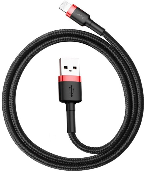 Baseus Cafule USB-Lightning-Kabel 2,4A 0,5m schwarz (CALKLF-A19)