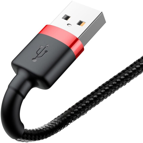 Baseus Cafule USB-Lightning-Kabel 2,4A 0,5m schwarz (CALKLF-A19), Bild 7