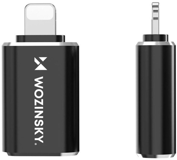 Wozinsky WALA-01 Lightning auf USB-A OTG Adapter, schwarz (WALA-01), Bild 5