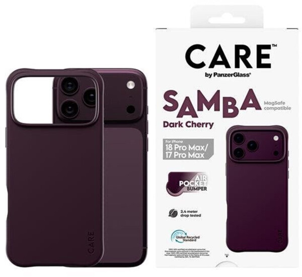 PanzerGlass Samba Case iPhone 17/18 Pro Max Deep Purple MagSafe (CR92017)