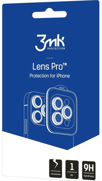 3mk Lens Protection Pro Kameraschutzglas für iPhone 17 Pro / 17 Pro Max, orange, Bild 2