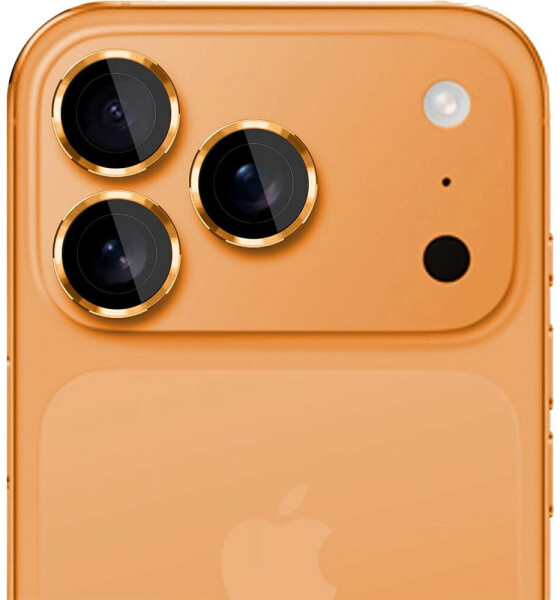 3mk Lens Protection Pro Kameraschutzglas für iPhone 17 Pro / 17 Pro Max, orange, Bild 7