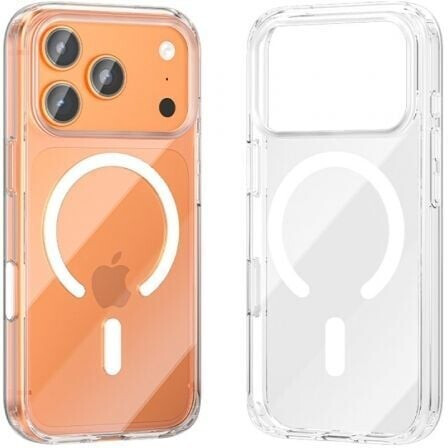 Vention Concise Impact Harte PC+TPU MagSafe Hülle für iPhone 17 Pro, transparent (KVBTCB-30)