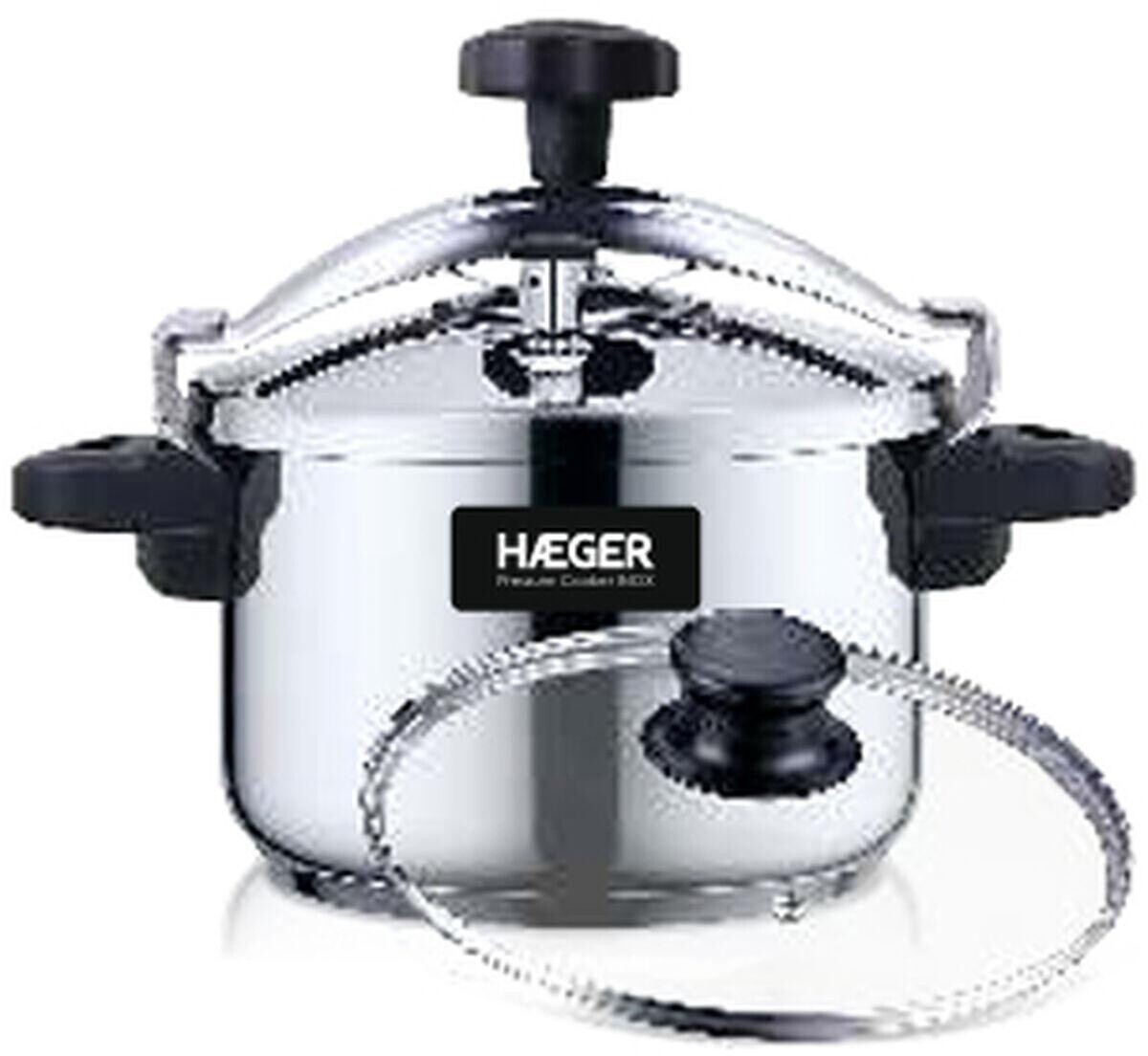 Haeger Inox Plus Schnellkochtopf 4L Edelstahl, induktionsgeeignet (PC-4SS.018A) ab 47,99 € (Oktober 2026)