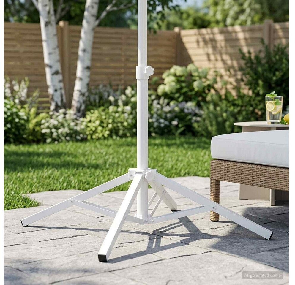 runder kleiner esstisch Tribesigns Esstisch 80 cm, Hellbraun LED Lichterkette Sterne mehrfarbig