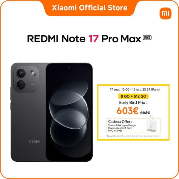 Xiaomi Redmi Note 17 Pro Max 8GB 512GB Black, Bild 7