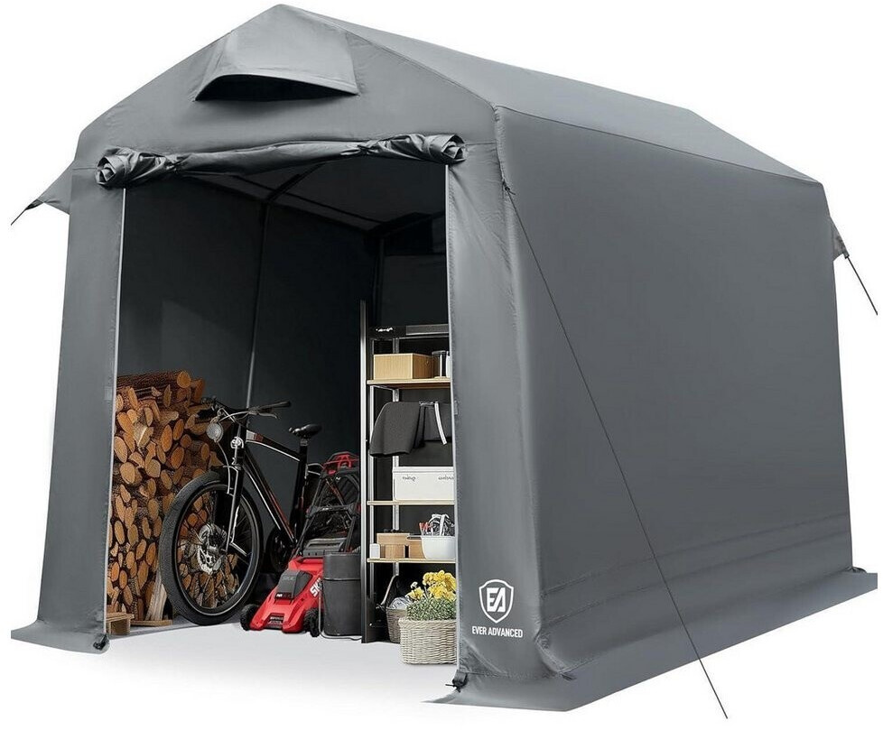 LuxusKollektion Gerätezelt 190x230x225cm, 9,8m³, wasserdicht, grau ab 333,99 € (Oktober 2026)